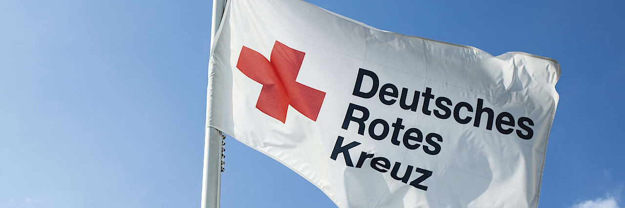 Fahne des DRK Fahne des DRK